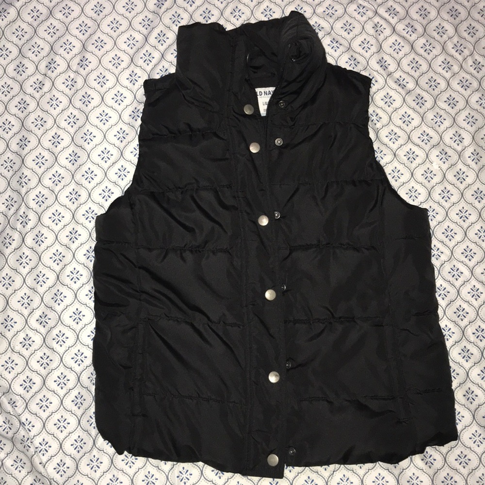 BLACK WINTER  VEST
